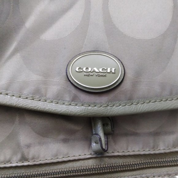 Green Coach Monogram Backpack - Picture 5 of 7